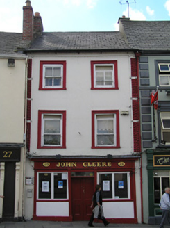 John Cleere, 28 Parliament Street,  GARDENS (ST. JOHN'S PAR.), Kilkenny,  Co. KILKENNY