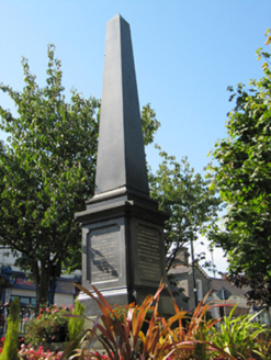 Halpin Monument, Fitzwilliam Square,  BALLYNERRIN LOWER, Wicklow,  Co. WICKLOW