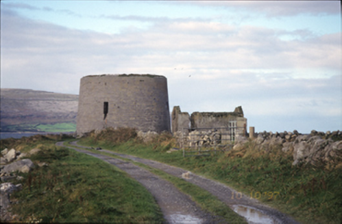 Finavarra Point Martello Tower, RINE (BURREN),  Co. CLARE