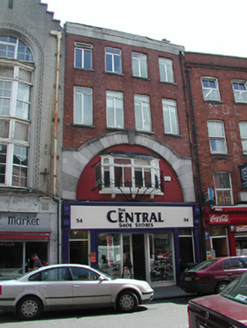 The Central Shoe Store, 54 North Main Street,  CORK CITY, Cork City,  Co. CORK