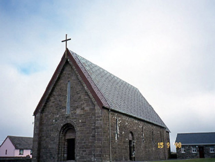 Séipéal Bhréanainn [Saint Brendan's Catholic Church], KILCOOLY, An Bóthar Buí [Boherboy],  Co. KERRY