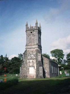 Aghadoe Church, KNOPPOGE (MA. BY.),  Co. KERRY