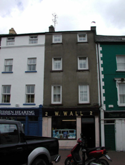 W. Wall, 2 Arundel Street,  WATERFORD CITY, Waterford,  Co. WATERFORD