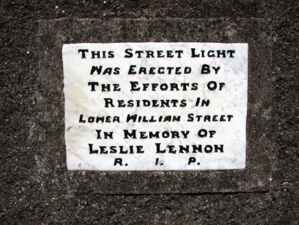 William Street,  COOLROE (UPP. BY.) CLONAGAM PAR., Portlaw,  Co. WATERFORD