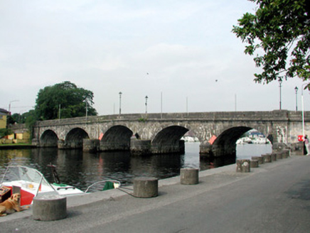 Carrick-on-Shannon Bridge, TOWNPARKS, Carrick-on-Shannon,  Co. LEITRIM