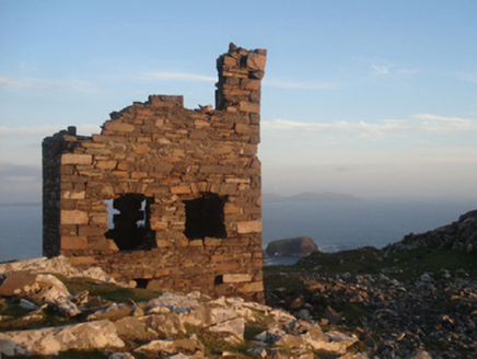 Shivel Head Signal Tower, BUNNAMOHAUN, Clare Island,  Co. MAYO
