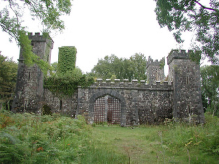 Cloontykilla Castle, ROCKINGHAM DEMESNE (BOYLE BY. ROCK.E.D.),  Co. ROSCOMMON