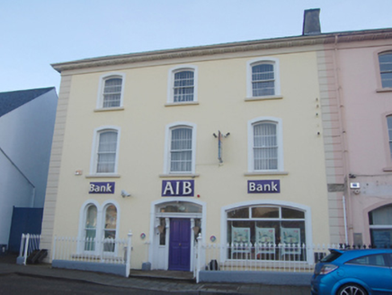 Allied Irish Bank, The Diamond,  RAPHOE TOWNPARKS, Raphoe,  Co. DONEGAL