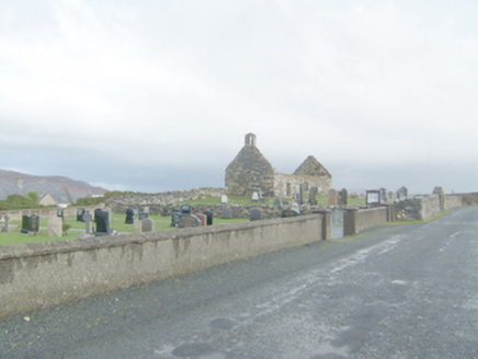 Clondahorkey Old Church & Graveyard, KILL (DUNFANAGHY),  Co. DONEGAL