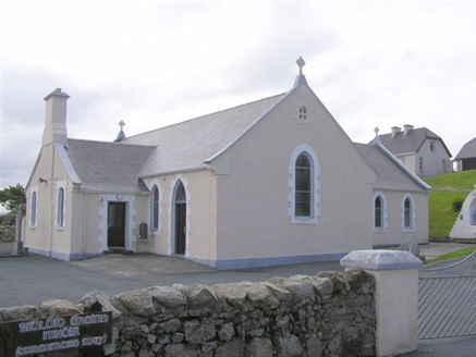 Teach Pobail Naomh Cróine [Saint Crone's Catholic Church], ILLION, Árainn Mhór [Aran Island],  Co. DONEGAL