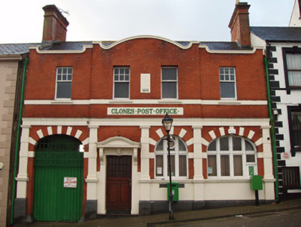 Clones Post Office, The Diamond,  CROSSMOYLE, Clones,  Co. MONAGHAN