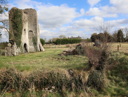 11:Ruins of tower house, from west