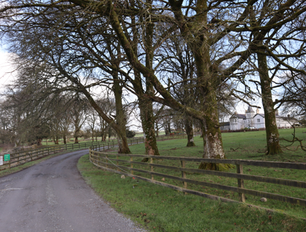 3:Main access, c.1845, from south-east