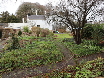 7:Remains of ornamental garden, c.1880, to west of house