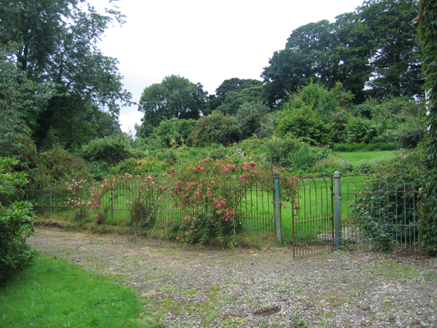 5:Garden west of house and site of former formal garden