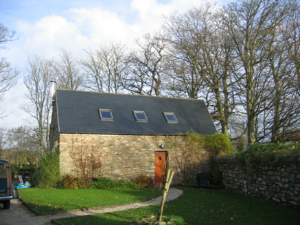 Remaining outhouse restored