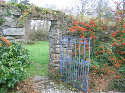 Walled garden entrance