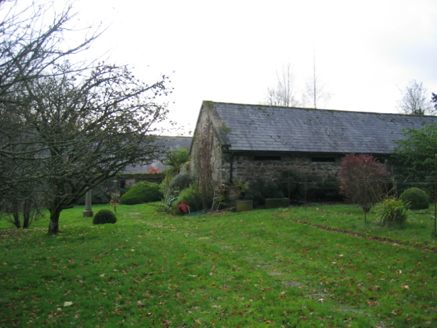 Walled garden to south and outbuildings