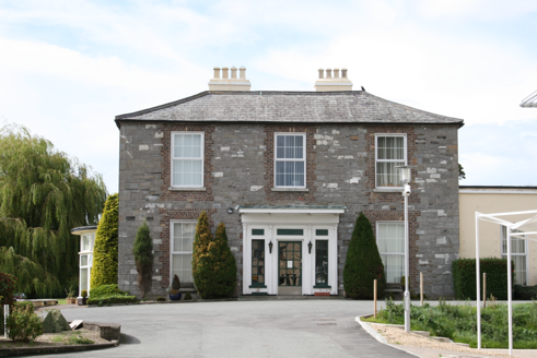 1:East front of main house