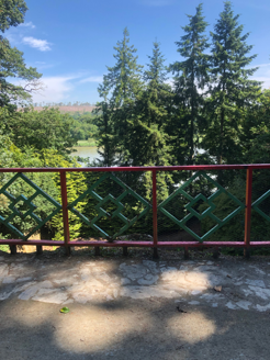12: Bridge looking down to pagoda