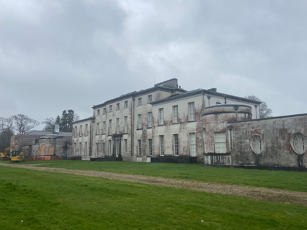 1: North elevation of house