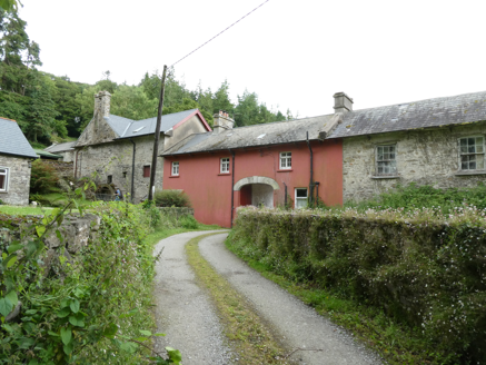West side of farmyard with bellcote, c.1840.