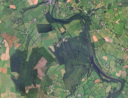 Small aerial image