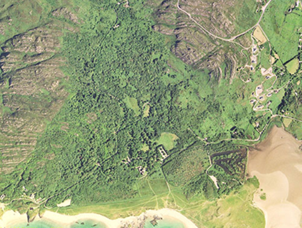 Small aerial image