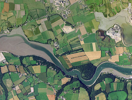 Small aerial image