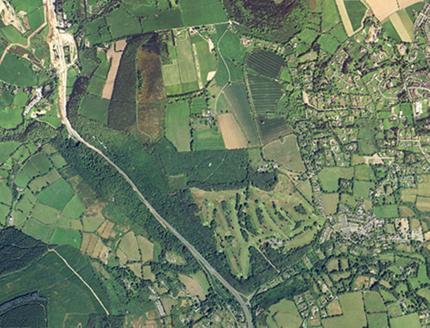Small aerial image